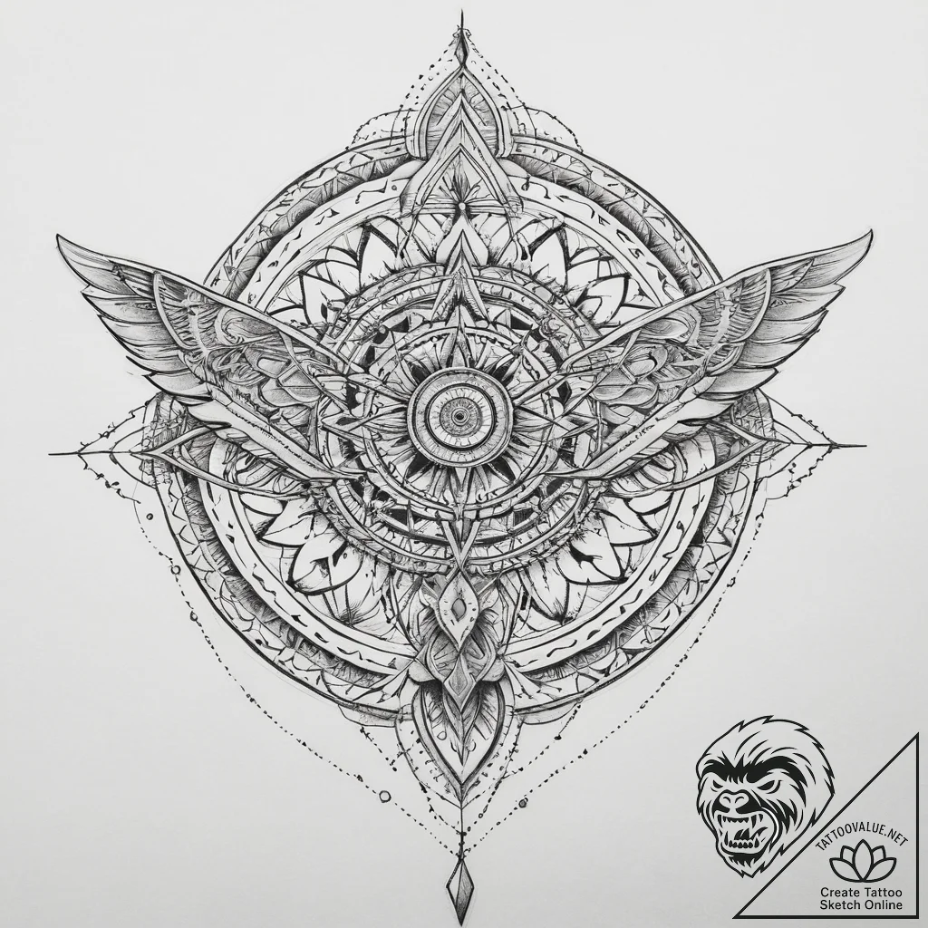 Tattoo sketch ultralight flying an ultralight... - tattoo sketch (№1760306397_0, 12.10.2025 21:59) — tattoovalue.net