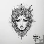 Tattoo sketch link, concept art for tattoo, b… – tattoo sketch (№1760307923_0, 12.10.2025 22:25) — tattoovalue.net