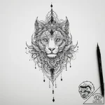 Tattoo sketch onyx, concept art for tattoo, f… – tattoo sketch (№1760310529_0, 12.10.2025 23:08) — tattoovalue.net