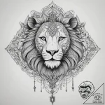 Tattoo sketch hands with a lion, tattoo sketc… – tattoo sketch (№1760310963_0, 12.10.2025 23:16) — tattoovalue.net