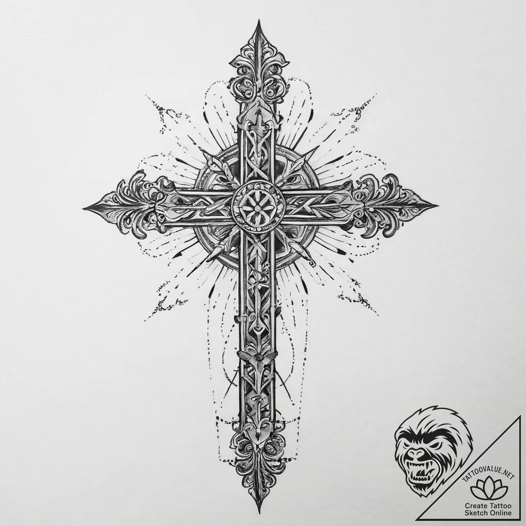 Tattoo sketch village, artistic tattoo sketch... - tattoo sketch (№1760312053_0, 12.10.2025 23:34) — tattoovalue.net