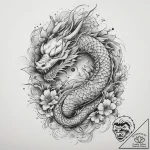 Tattoo sketch soul, tattoo line art, on a cle… – tattoo sketch (№1760315307_0, 13.10.2025 00:28) — tattoovalue.net