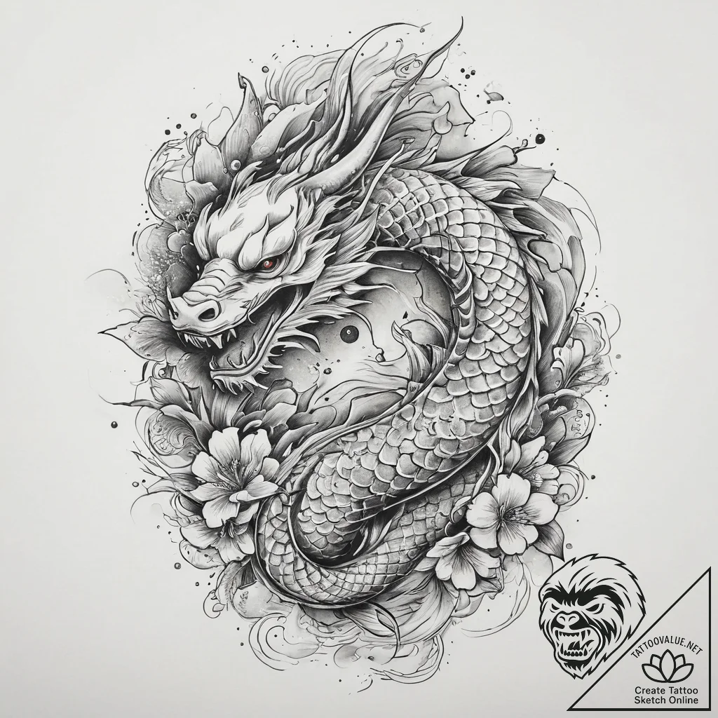 Tattoo sketch soul, tattoo line art, on a cle... - tattoo sketch (№1760315307_0, 13.10.2025 00:28) — tattoovalue.net