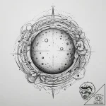 Tattoo sketch cosmic sphere, tattoo sketch de… – tattoo sketch (№1760318357_0, 13.10.2025 01:19) — tattoovalue.net