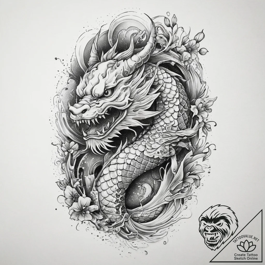 Tattoo sketch needle, concept art for tattoo,... - tattoo sketch (№1760319238_0, 13.10.2025 01:33) — tattoovalue.net