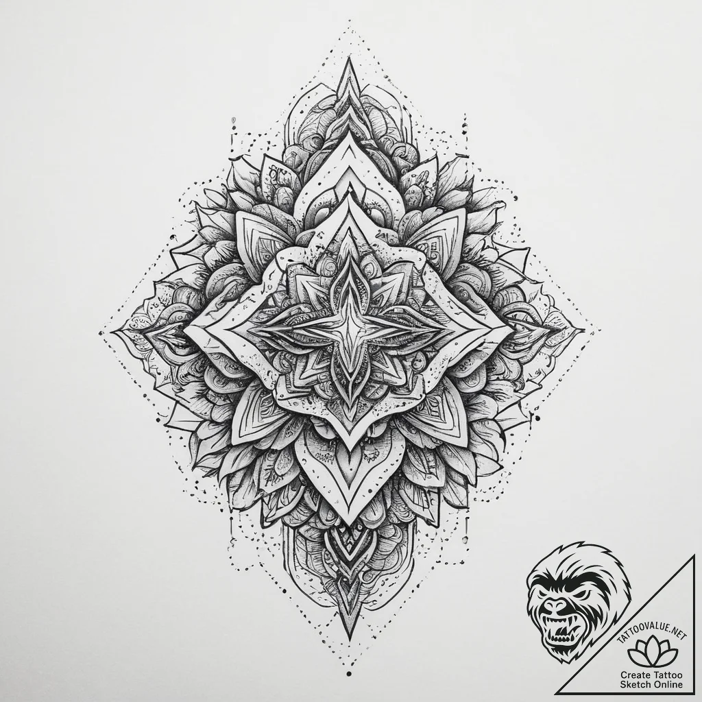 Tattoo sketch ceramic, concept art for tattoo... - tattoo sketch (№1760325366_0, 13.10.2025 03:16) — tattoovalue.net