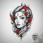 Tattoo sketch ash, tattoo flash sheet design,… – tattoo sketch (№1760328409_0, 13.10.2025 04:06) — tattoovalue.net