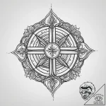Tattoo sketch falun dafa symbol, tattoo line… – tattoo sketch (№1760329060_0, 13.10.2025 04:17) — tattoovalue.net