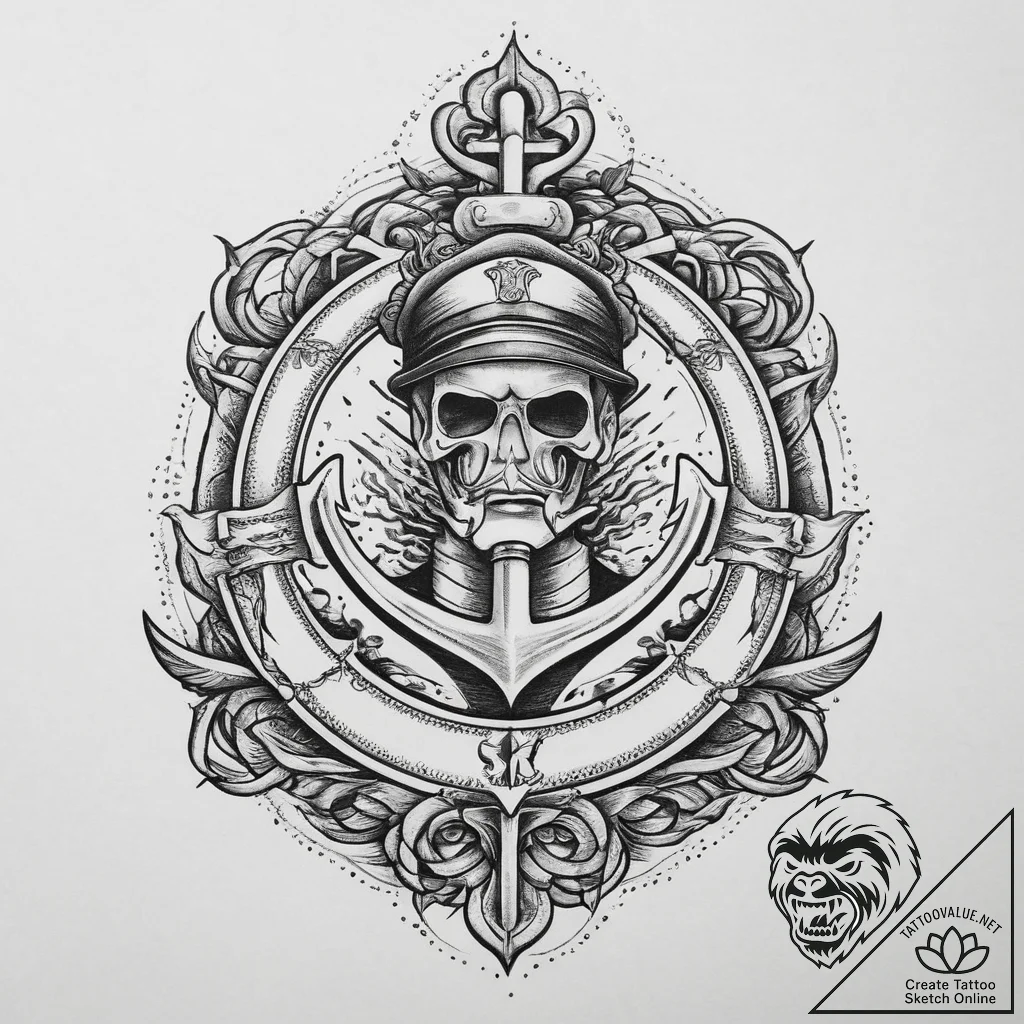 Tattoo sketch smoke, concept art for tattoo,... - tattoo sketch (№1760329494_0, 13.10.2025 04:24) — tattoovalue.net