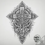 Tattoo sketch divine art, ink illustration fo… – tattoo sketch (№1760331467_0, 13.10.2025 04:57) — tattoovalue.net