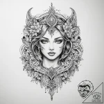 Tattoo sketch copper – tattoo sketch (№1760331907_0, 13.10.2025 05:05) — tattoovalue.net
