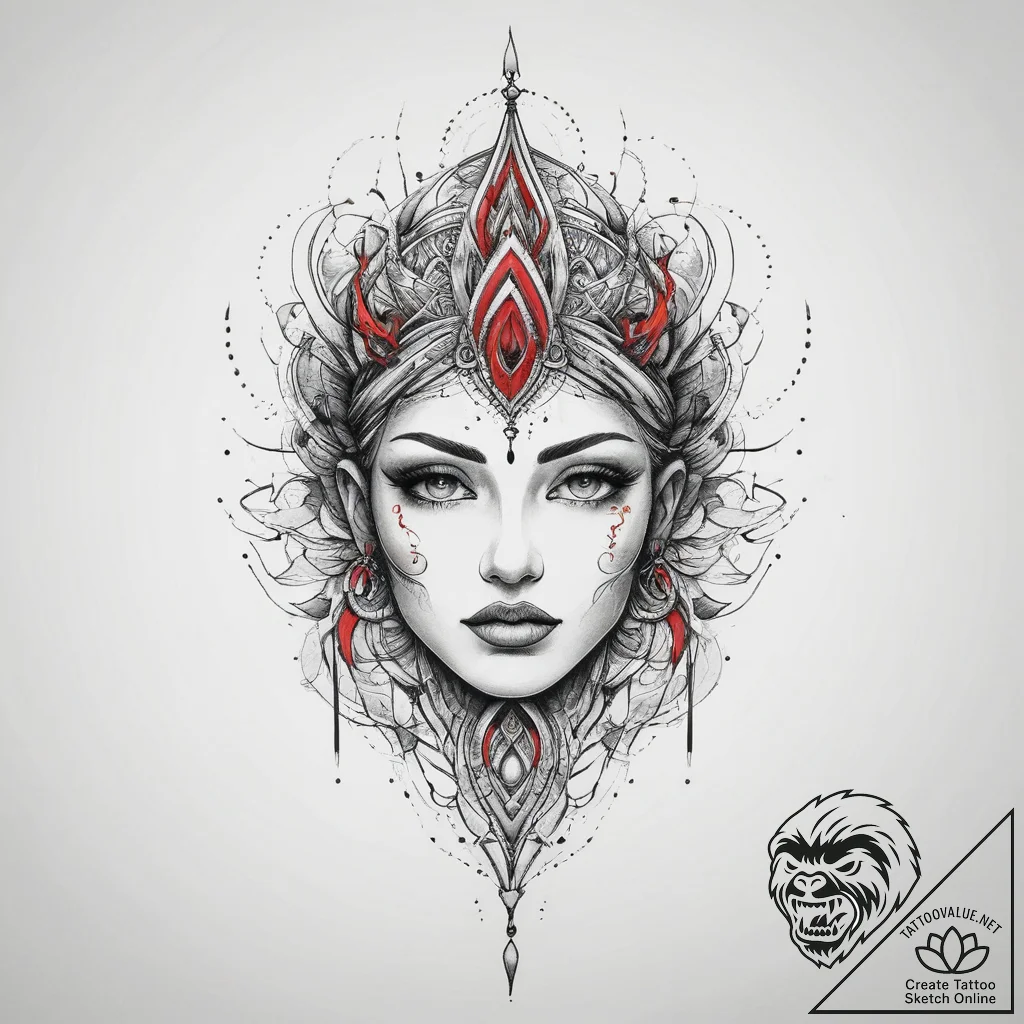 Tattoo sketch desire, tattoo line art, black... - tattoo sketch (№1760334521_0, 13.10.2025 05:48) — tattoovalue.net