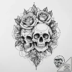 Tattoo sketch joy, ink illustration for tatto… – tattoo sketch (№1760334955_0, 13.10.2025 05:55) — tattoovalue.net