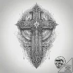 Tattoo sketch magical door, concept art for t… – tattoo sketch (№1760336060_0, 13.10.2025 06:14) — tattoovalue.net