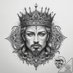 Tattoo sketch throne, concept art for tattoo,… – tattoo sketch (№1760337152_0, 13.10.2025 06:32) — tattoovalue.net
