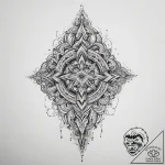 Tattoo sketch spiritual dimension, concept ar… – tattoo sketch (№1760337370_0, 13.10.2025 06:36) — tattoovalue.net