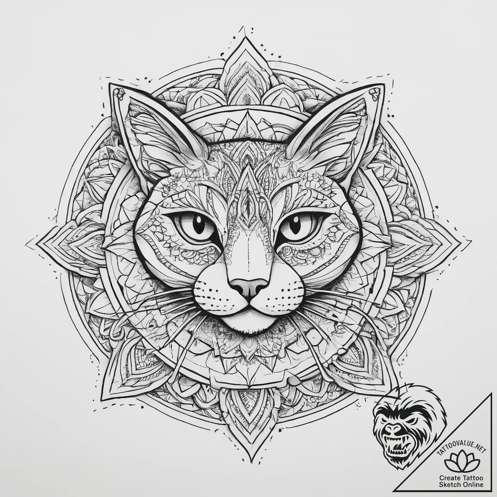 Tattoo sketch puns a catfish that says "i'm a... - tattoo sketch (№1760342926_0, 13.10.2025 08:08) — tattoovalue.net