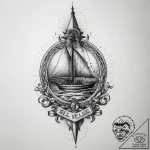 Tattoo sketch spire, tattoo sketch design, on… – tattoo sketch (№1760344679_0, 13.10.2025 08:37) — tattoovalue.net