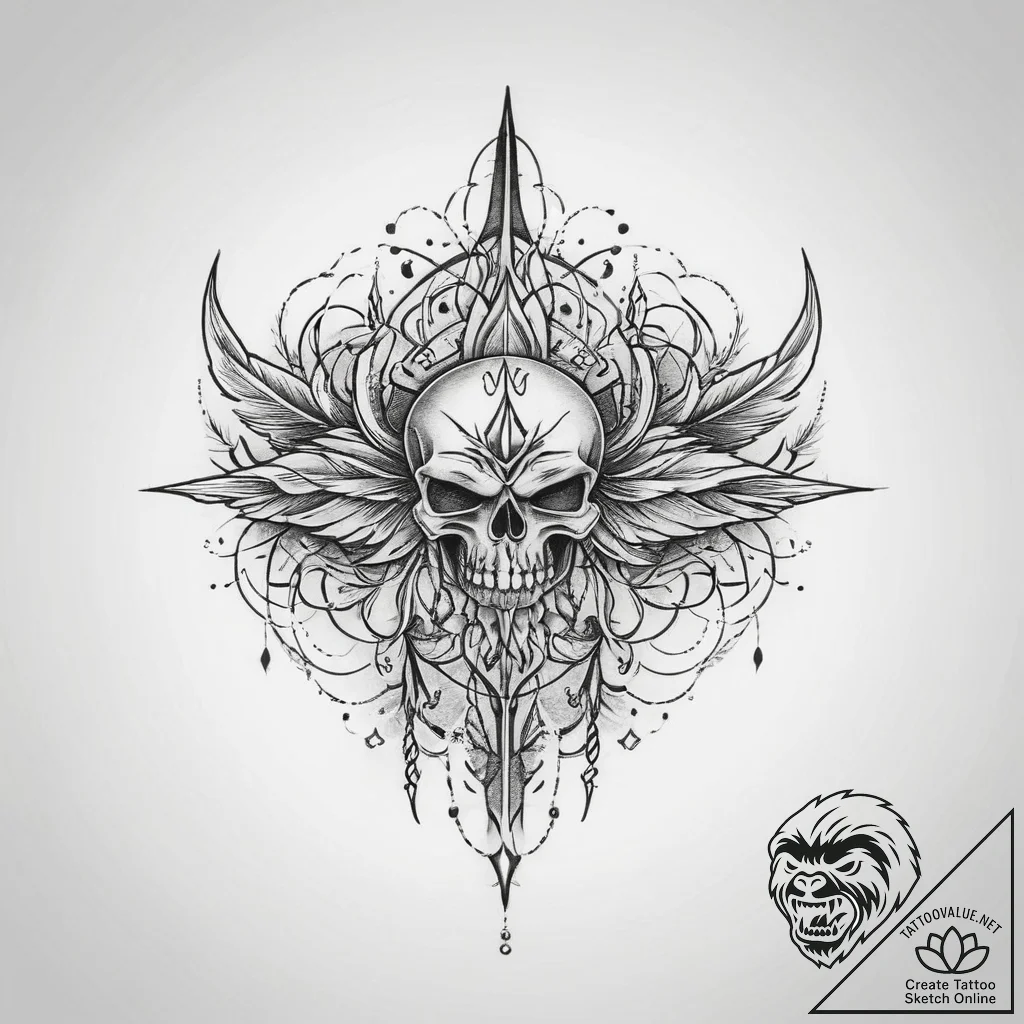 Tattoo sketch air, tattoo flash sheet design,... - tattoo sketch (№1760345983_0, 13.10.2025 08:59) — tattoovalue.net