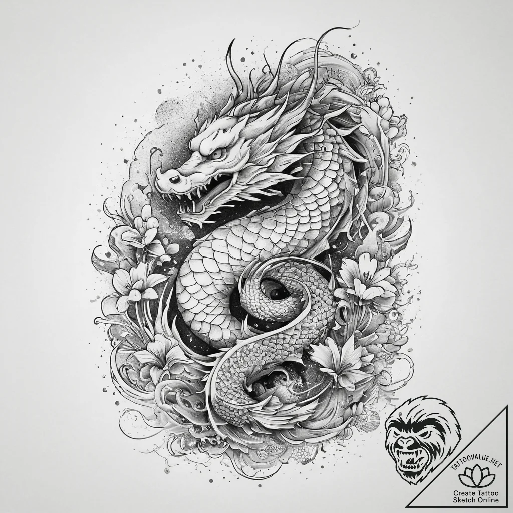 Tattoo sketch cosmic cosmos, tattoo sketch de... - tattoo sketch (№1760350124_0, 13.10.2025 10:08) — tattoovalue.net