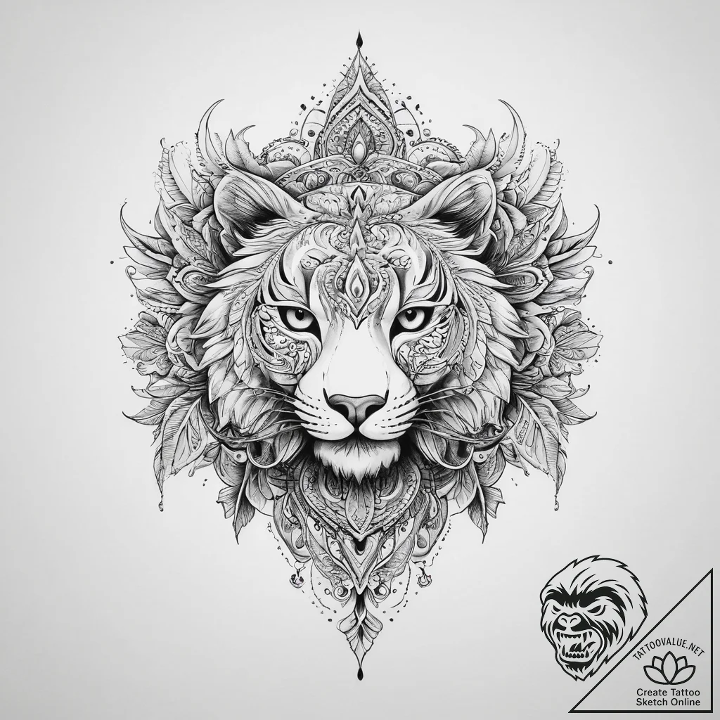 Home & comfort - tattoo sketch (№1760351211_0, 13.10.2025 10:26) — tattoovalue.net