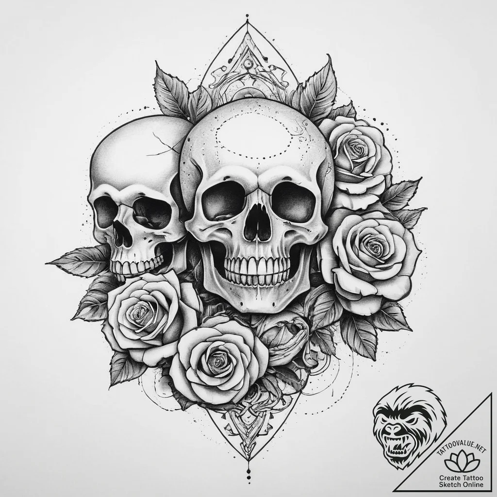 Tattoo sketch wahoo, ink illustration for tat... - tattoo sketch (№1760351870_0, 13.10.2025 10:37) — tattoovalue.net