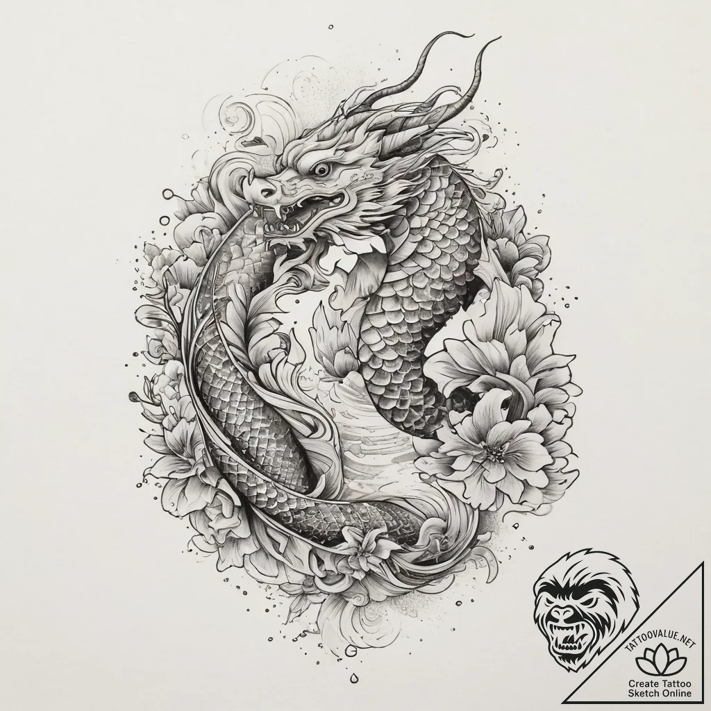 Tattoo sketch cosmic kingdom, tattoo line art... - tattoo sketch (№1760353385_0, 13.10.2025 11:03) — tattoovalue.net