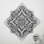 Tattoo sketch puzzle, tattoo flash sheet desi… – tattoo sketch (№1760355125_0, 13.10.2025 11:32) — tattoovalue.net