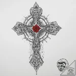 Tattoo sketch map, concept art for tattoo, on… – tattoo sketch (№1760356867_0, 13.10.2025 12:01) — tattoovalue.net