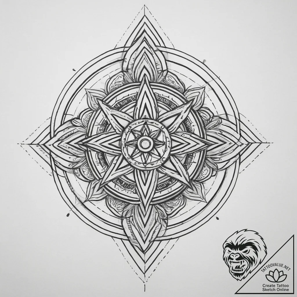 Tattoo sketch soldier with a knot, tattoo dra... - tattoo sketch (№1760360551_0, 13.10.2025 13:02) — tattoovalue.net