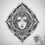 Tattoo sketch aura, artistic tattoo sketch, o… – tattoo sketch (№1760364893_0, 13.10.2025 14:14) — tattoovalue.net