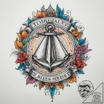 Tattoo sketch перо, ink illustration for tatt… – tattoo sketch (№1760367278_0, 13.10.2025 14:54) — tattoovalue.net