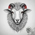 Tattoo sketch sheep, tattoo drawing outline,… – tattoo sketch (№1760371633_0, 13.10.2025 16:07) — tattoovalue.net