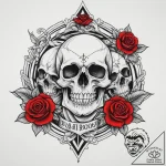 Tattoo sketch holy ghost, tattoo drawing outl… – tattoo sketch (№1760376641_0, 13.10.2025 17:30) — tattoovalue.net
