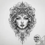 Tattoo sketch lie, tattoo drawing outline, so… – tattoo sketch (№1760378376_0, 13.10.2025 17:59) — tattoovalue.net