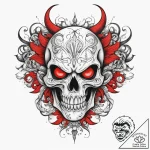 Tattoo sketch nightmare, tattoo line art, new… – tattoo sketch (№1760379033_0, 13.10.2025 18:10) — tattoovalue.net