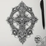 Tattoo sketch cosmic ascension, artistic tatt… – tattoo sketch (№1760379249_0, 13.10.2025 18:14) — tattoovalue.net