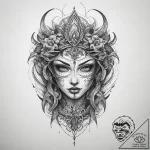 Fantastical & abstract, tattoo sketch design,… – tattoo sketch (№1760379901_0, 13.10.2025 18:25) — tattoovalue.net