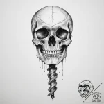 Tattoo sketch bone – tattoo sketch (№1760380558_0, 13.10.2025 18:35) — tattoovalue.net