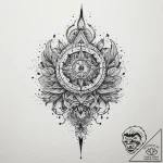 Tattoo sketch space, tattoo sketch design, mu… – tattoo sketch (№1760381426_0, 13.10.2025 18:50) — tattoovalue.net