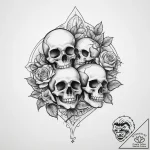 Tattoo sketch abstract фигуры, ink illustrati… – tattoo sketch (№1760382951_0, 13.10.2025 19:15) — tattoovalue.net