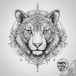 Tattoo sketch a symbolic animal, tattoo flash… – tattoo sketch (№1760383385_0, 13.10.2025 19:23) — tattoovalue.net