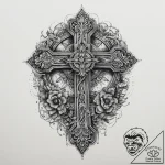 Tattoo sketch mystical narrative, ink illustr… – tattoo sketch (№1760386435_0, 13.10.2025 20:13) — tattoovalue.net