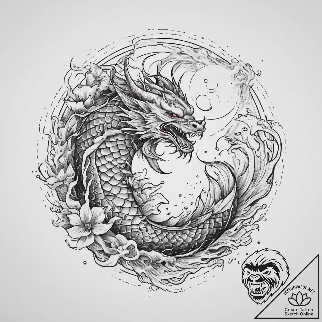 Tattoo sketch moon tattoo, tattoo line art, o... - tattoo sketch (№1760387084_0, 13.10.2025 20:24) — tattoovalue.net