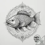 Tattoo sketch wolffish, tattoo sketch design,… – tattoo sketch (№1760389474_0, 13.10.2025 21:04) — tattoovalue.net