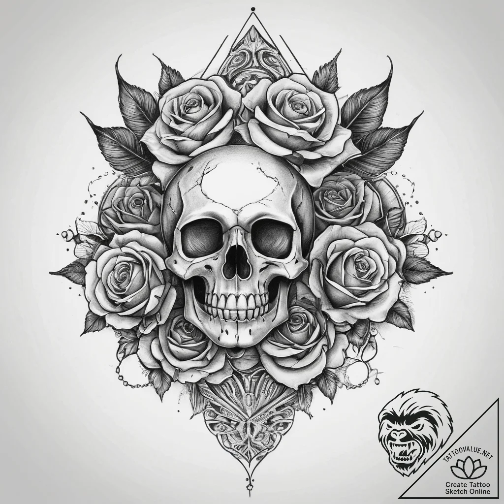 Tattoo sketch white, tattoo flash sheet desig... - tattoo sketch (№1760389909_0, 13.10.2025 21:11) — tattoovalue.net
