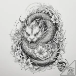 Tattoo sketch ocean, tattoo flash sheet desig… – tattoo sketch (№1760391004_0, 13.10.2025 21:30) — tattoovalue.net