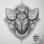 Tattoo sketch shield bug, tattoo drawing outl… – tattoo sketch (№1760391438_0, 13.10.2025 21:37) — tattoovalue.net
