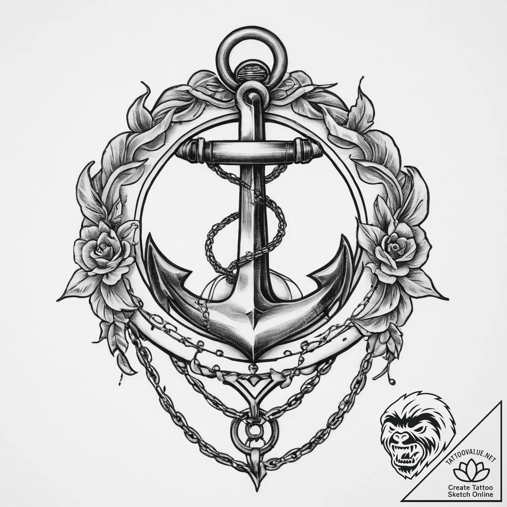 Tattoo sketch delicate chain tattoo, artistic... - tattoo sketch (№1760395790_0, 13.10.2025 22:49) — tattoovalue.net