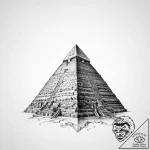 Tattoo sketch egyptian pyramid – tattoo sketch (№1760397098_0, 13.10.2025 23:11) — tattoovalue.net